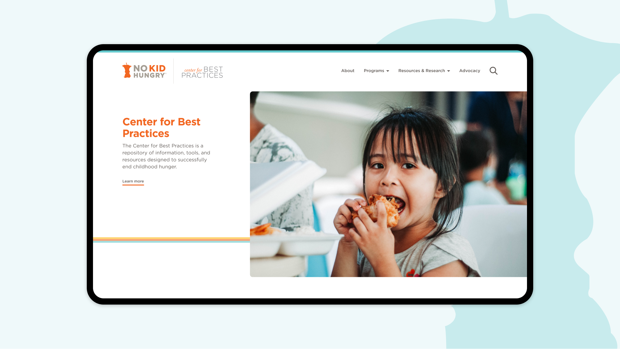 No Kid Hungry Center for Best Practices